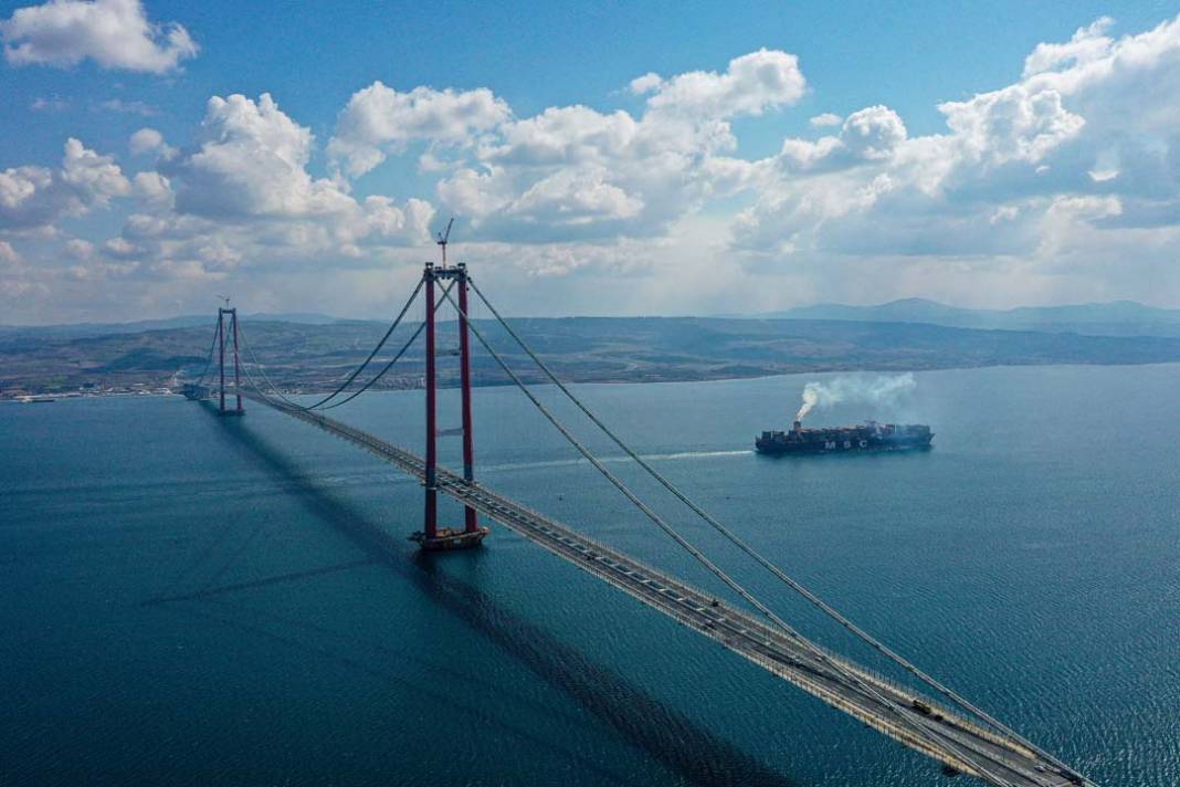 Çanakkale  Köprüsü teknik özellikleri ve simgeleriyle tarihe geçti! Çanakkale Köprüsü nerede, konumu nedir? 9